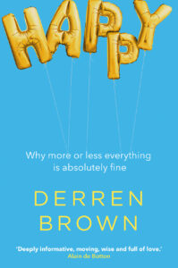 Cover of the hardback edition of ‘Happy’ by Derren Brown