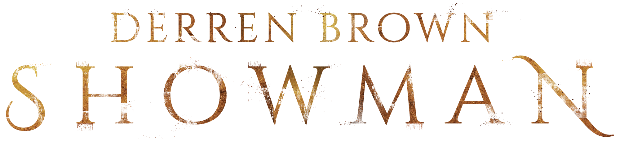 Logo for ‘Derren Brown: Showman’