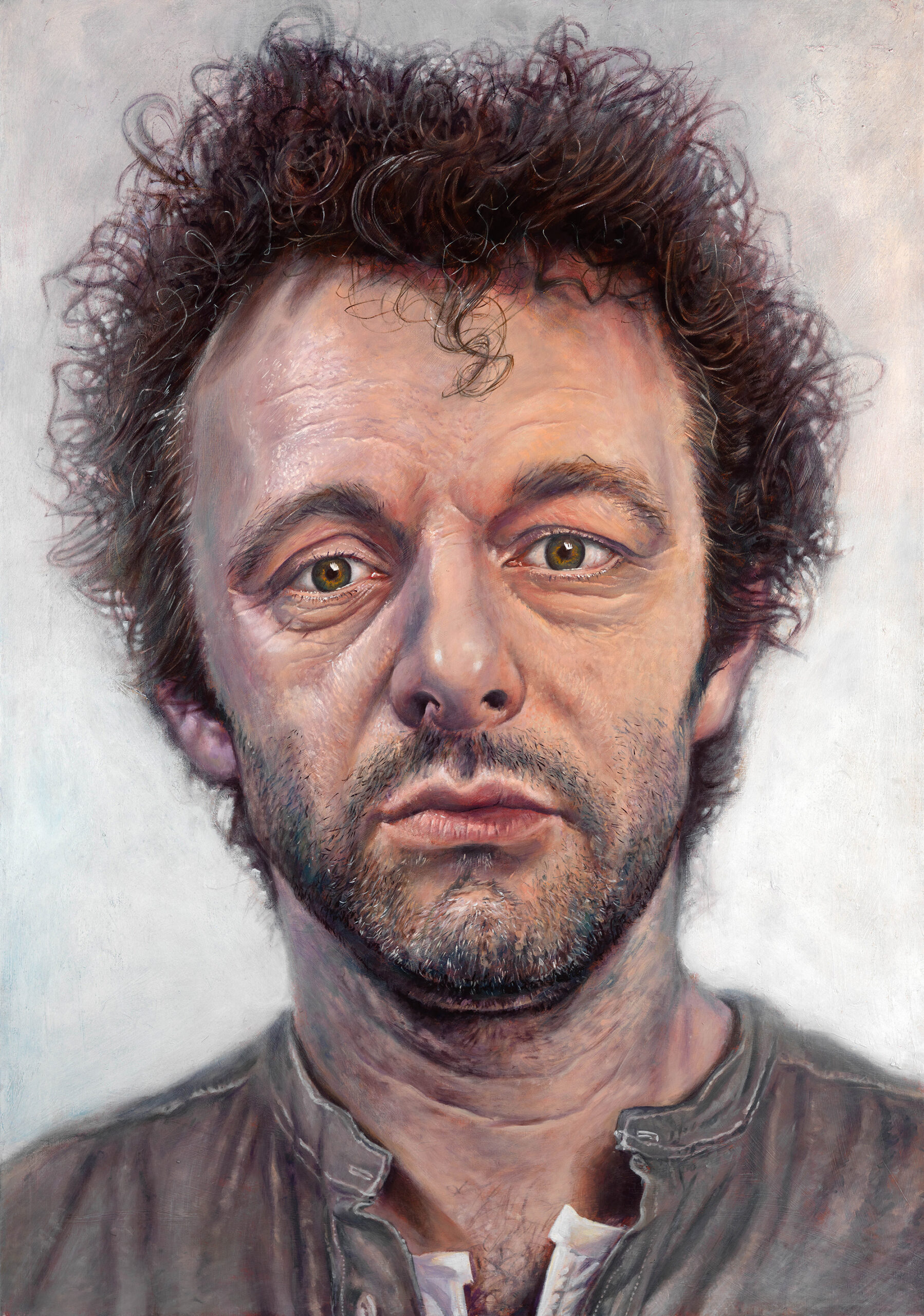 Michael Sheen portrait by Derren Brown