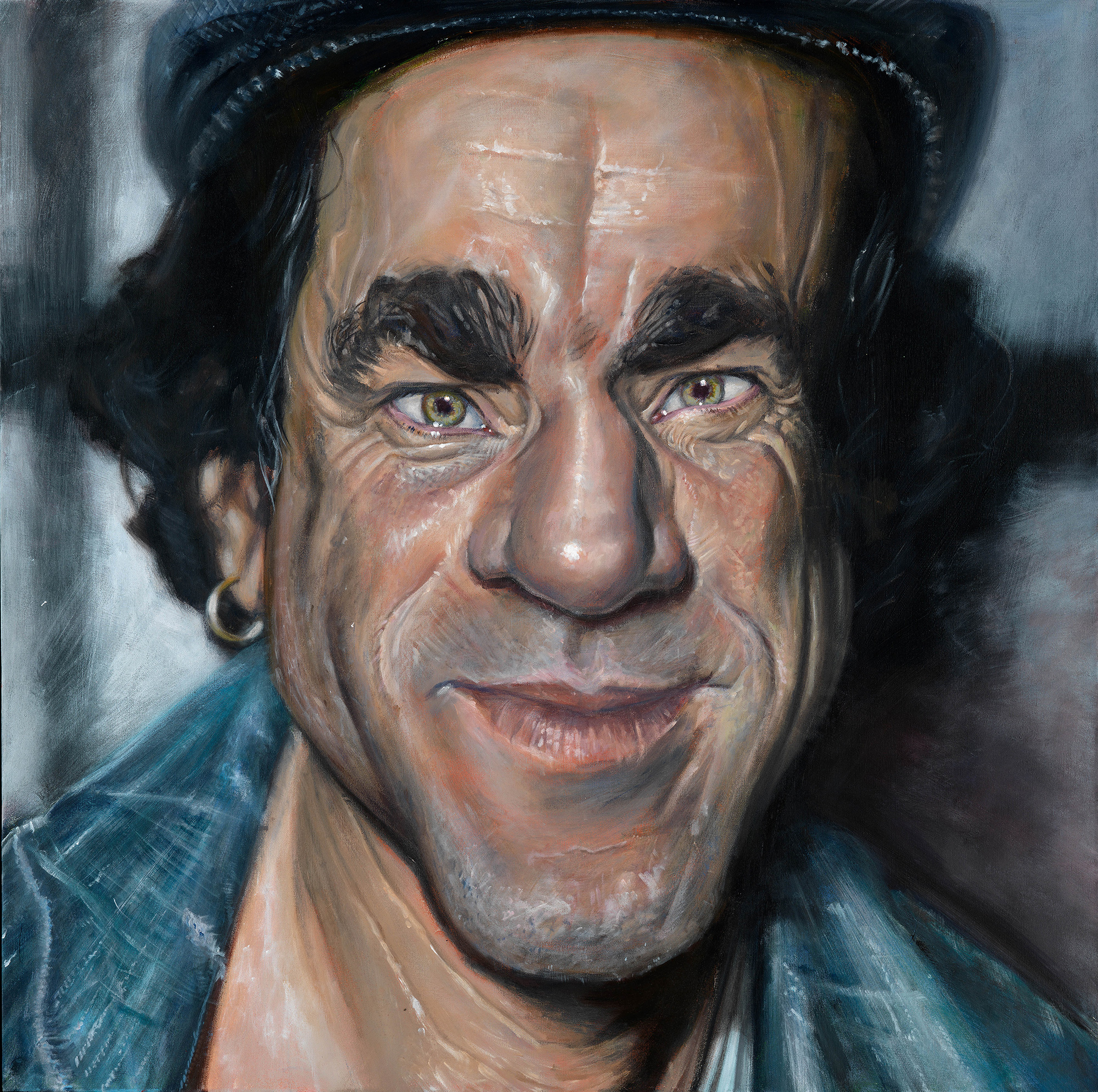 Daniel Day-Lewis portrait by Derren Brown