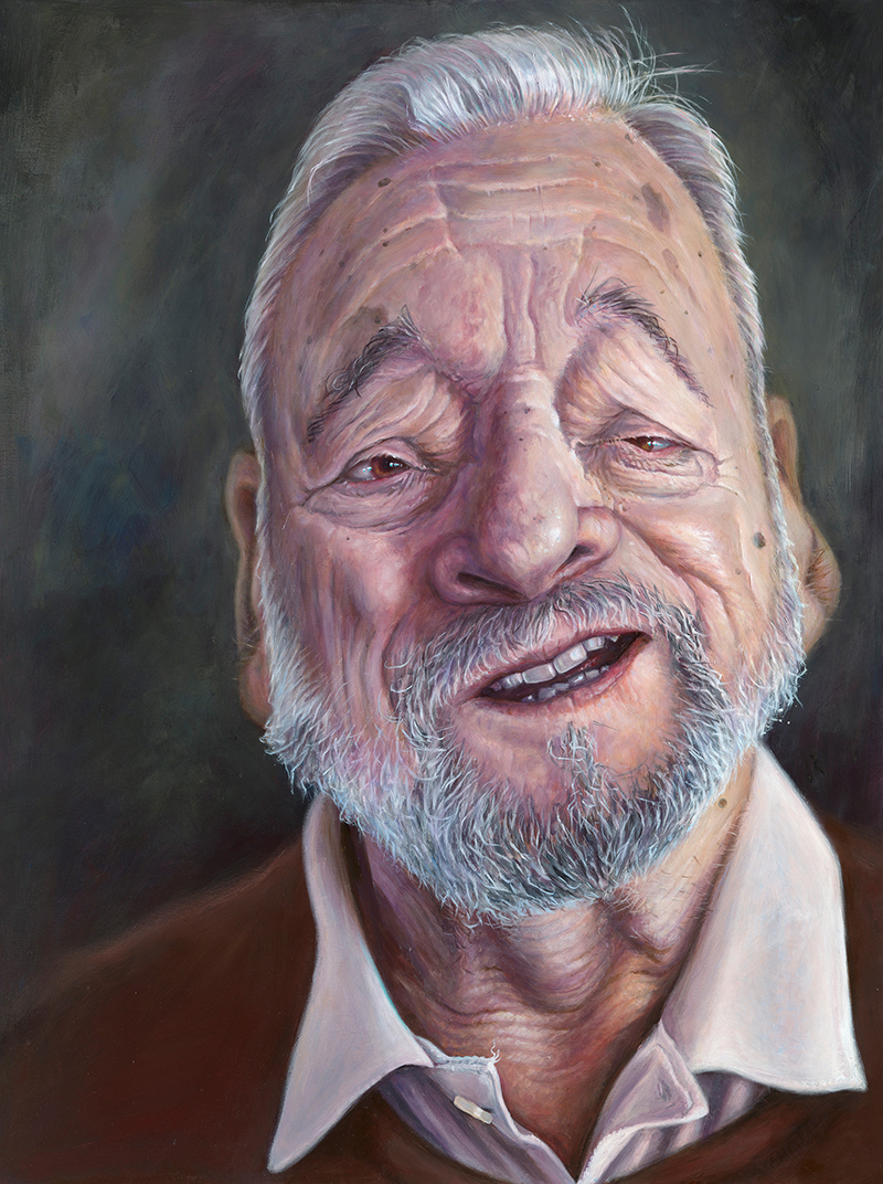 Stephen Sondheim portrait by Derren Brown