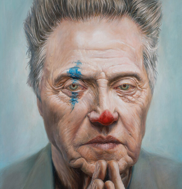 Christopher Walken portrait by Derren Brown