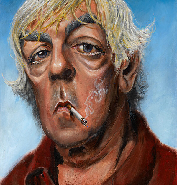 Peter Cook portrait by Derren Brown