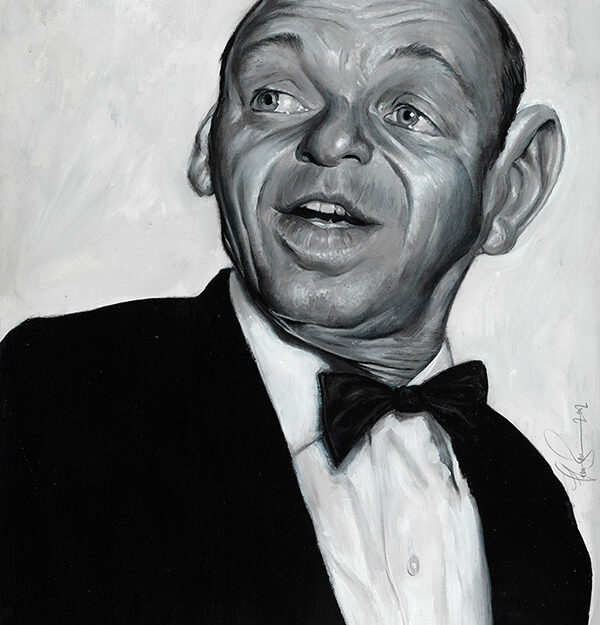 Frank Sinatra portrait by Derren Brown