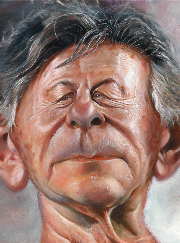 Roman Polanski portrait by Derren Brown