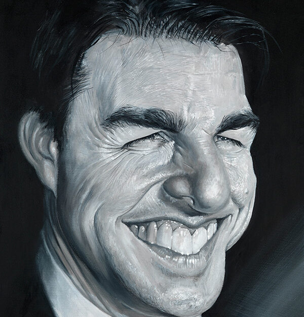 Tom Cruise portrait by Derren Brown