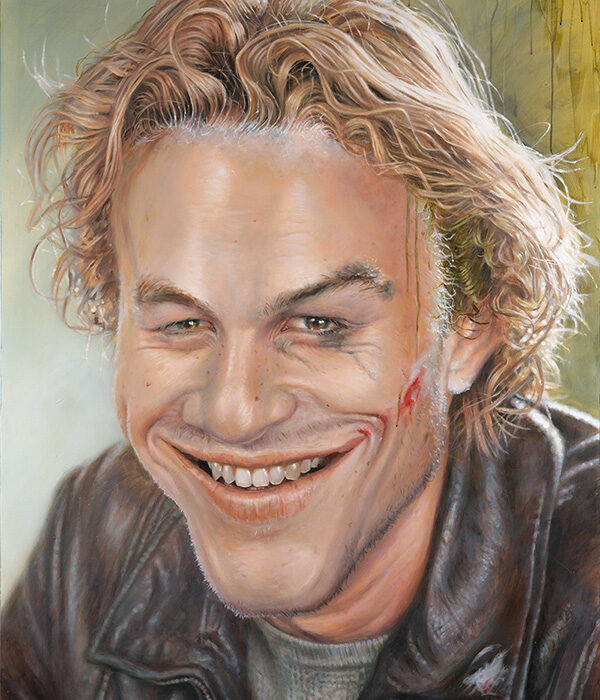 Portrait of Heath Ledger by Derren Brown